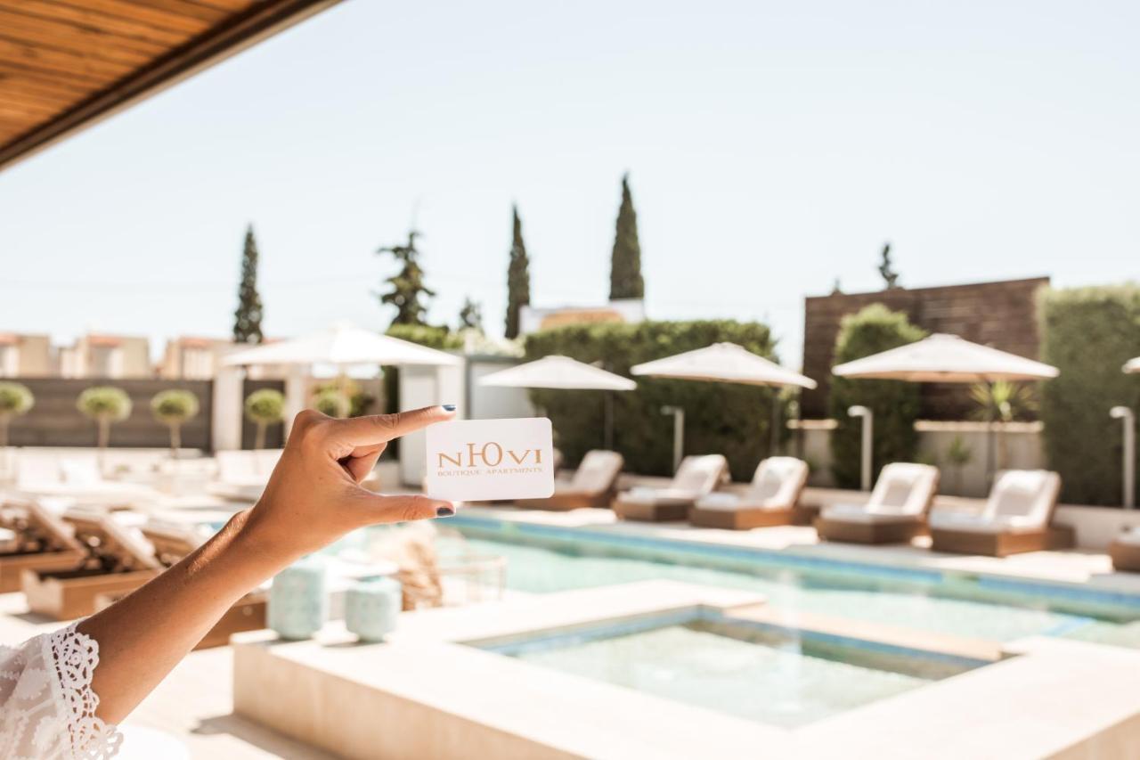 Niovi Boutique Apartments アフィトス エクステリア 写真