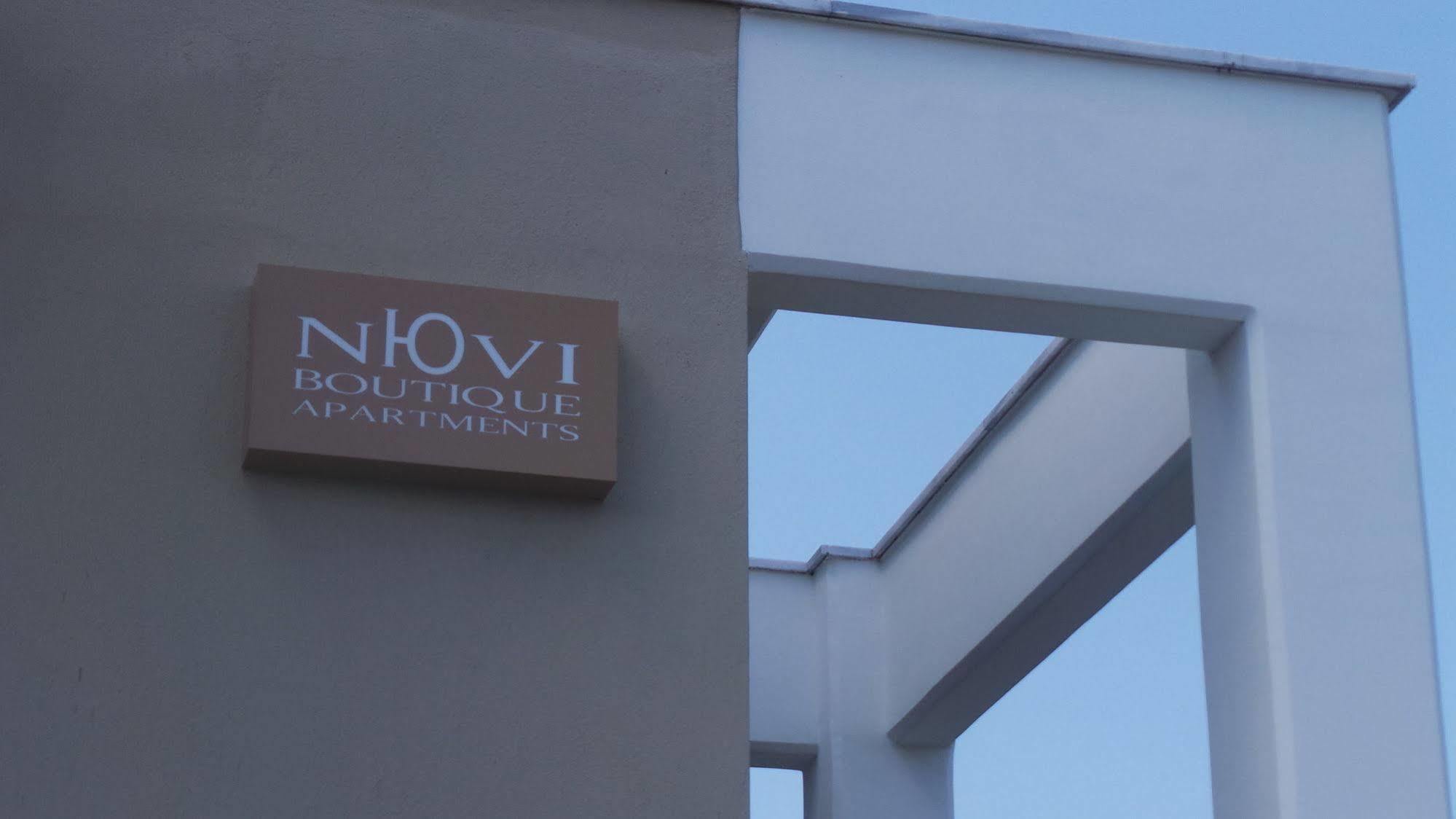 Niovi Boutique Apartments アフィトス エクステリア 写真